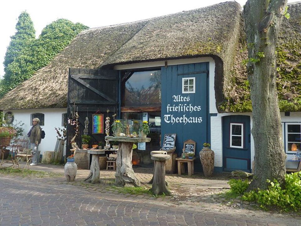 altes friesisches Teehaus